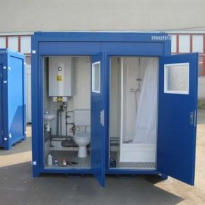 Double Toilet 2400mm x 1400mm Containers Saw